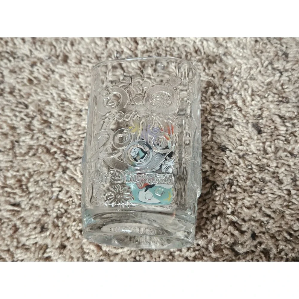 Walt Disney World 2000 McDonald's Mickey Mouse Glass - Celebration Magic Kingdom